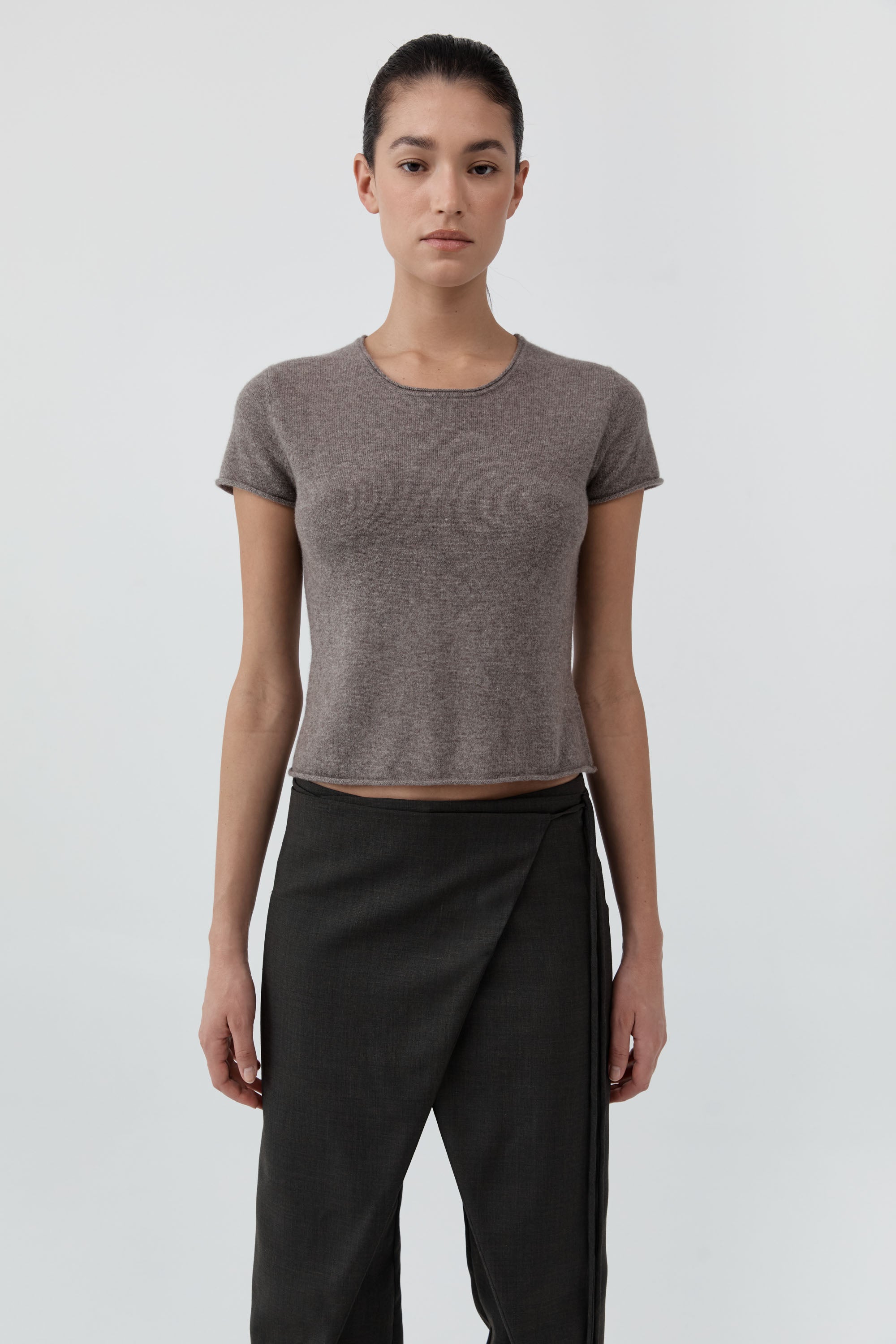 St Agni Fine Merino Wool Baby Tee