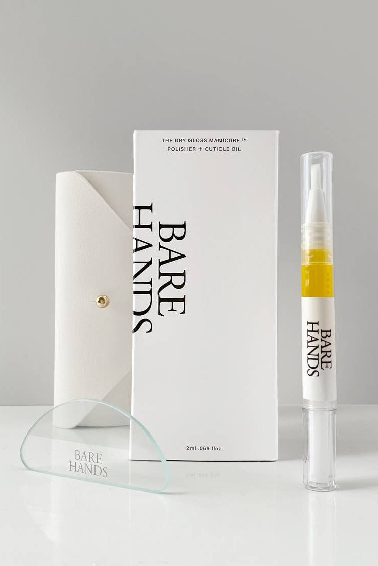 The Dry Gloss Manicure Kit - Polish-Free Natural Nail Care