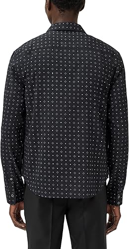 John Varvatos Luca Long Sleeve Button Placket Shirt