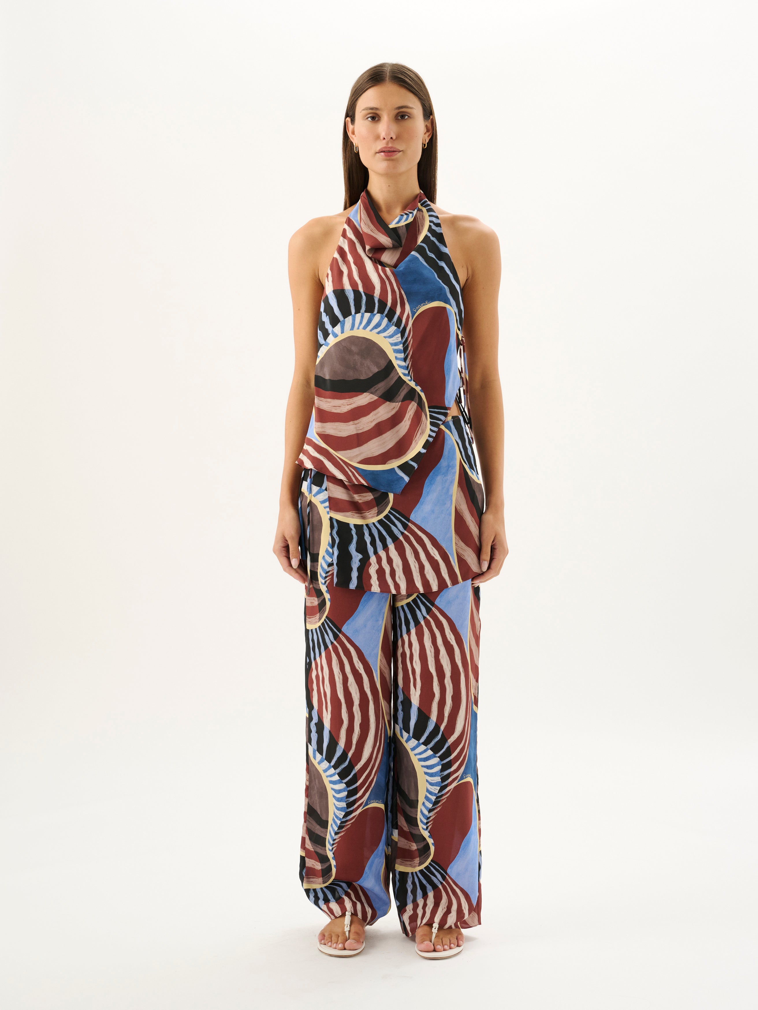 Roame Agave Halter Top