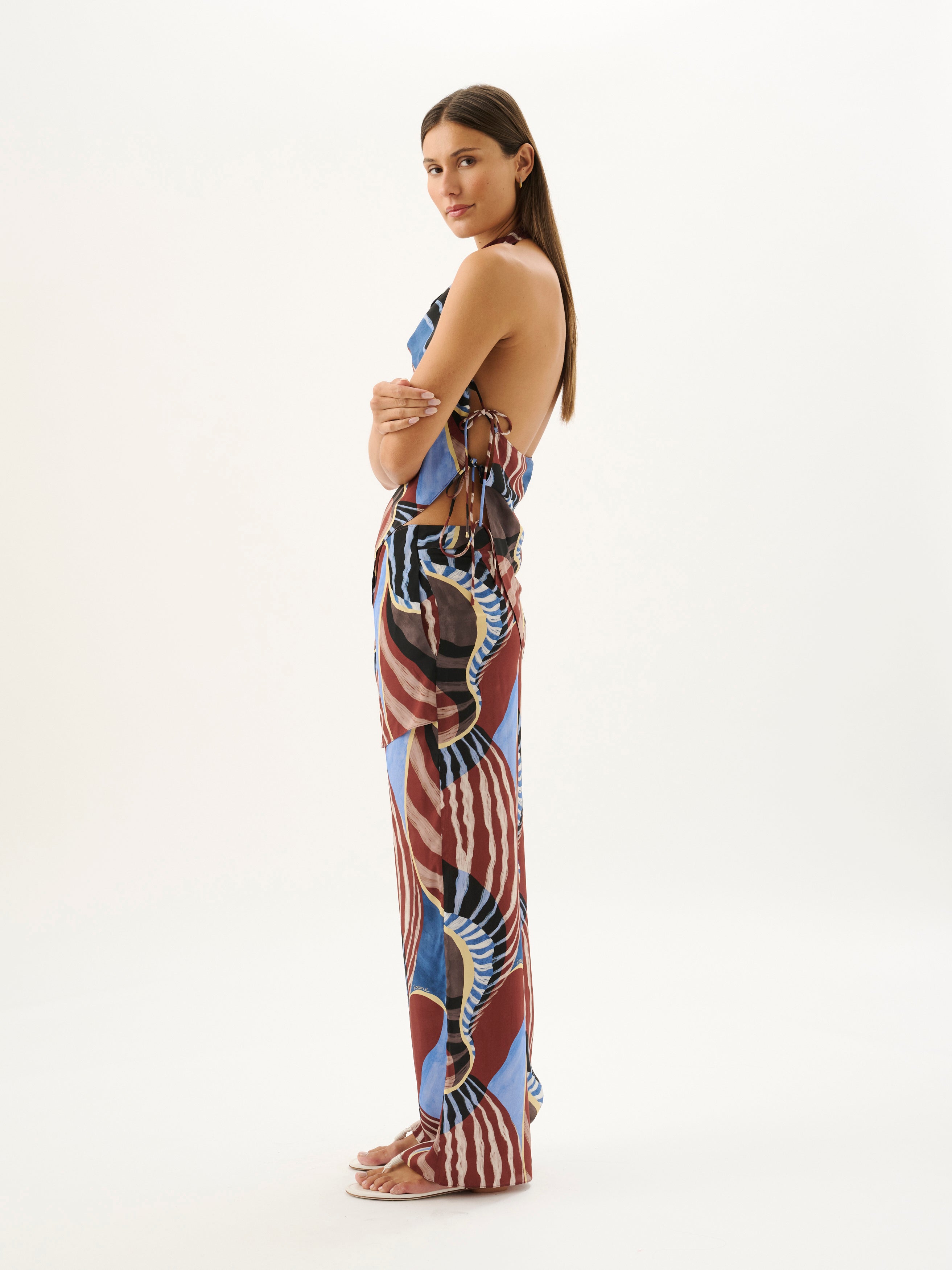 Roame Agave Halter Top