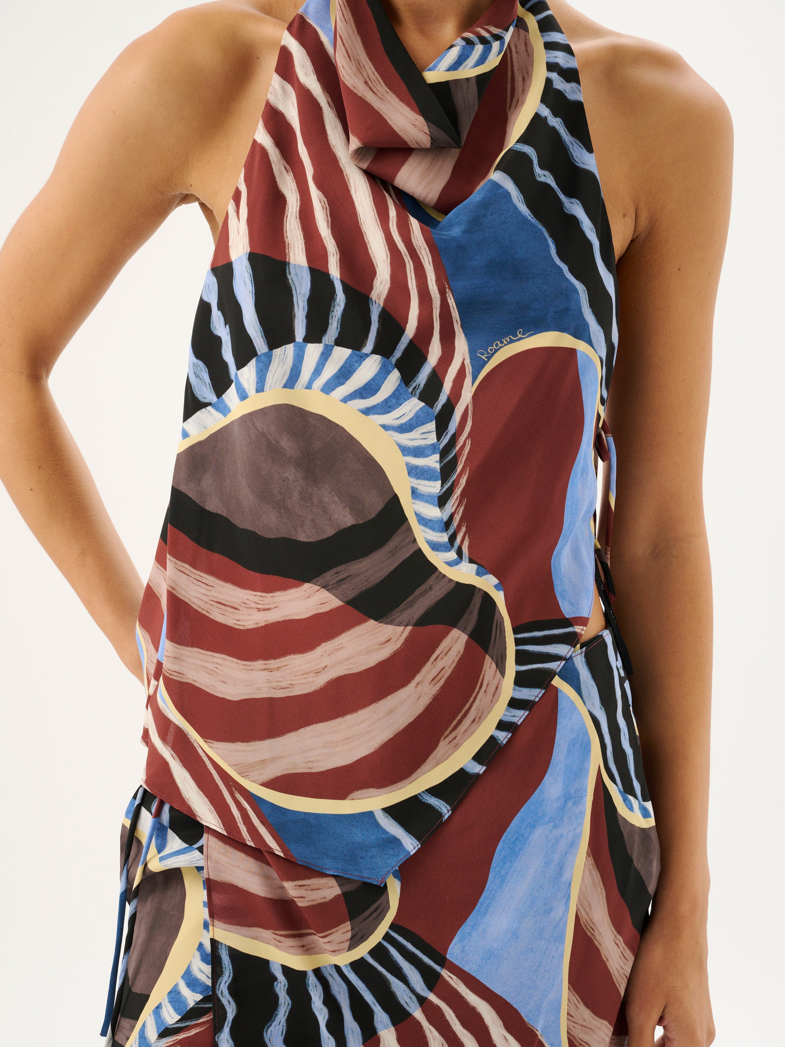 Roame Agave Halter Top