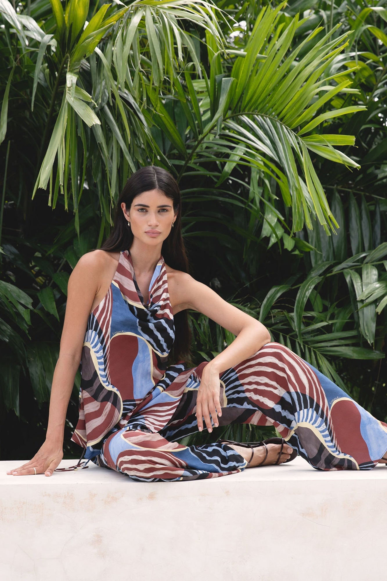 Roame Agave Halter Top