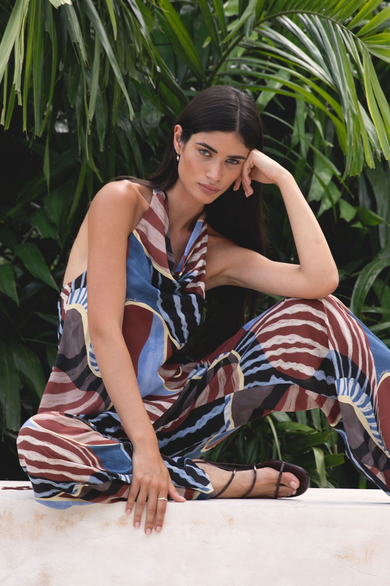 Roame Agave Halter Top