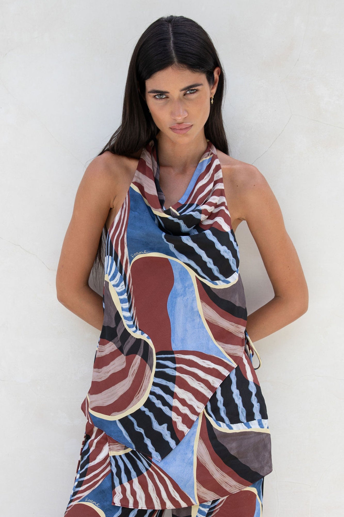 Roame Agave Halter Top