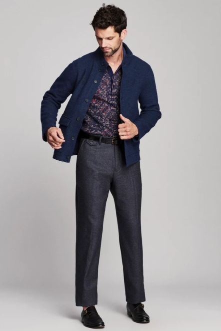 Billy Reid Garrett Jacket - Navy