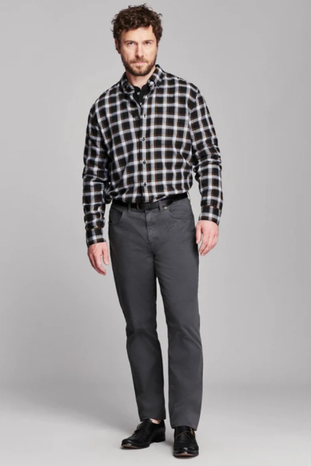 Billy Reid Block Check Tuscumbia Classic Shirt