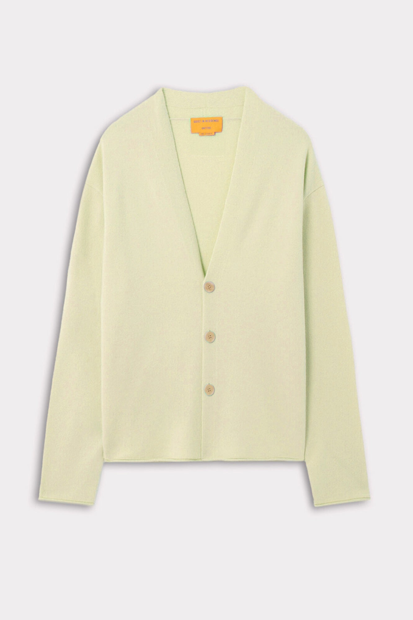 Guest in Residence Everywear Cardigan-Limewash