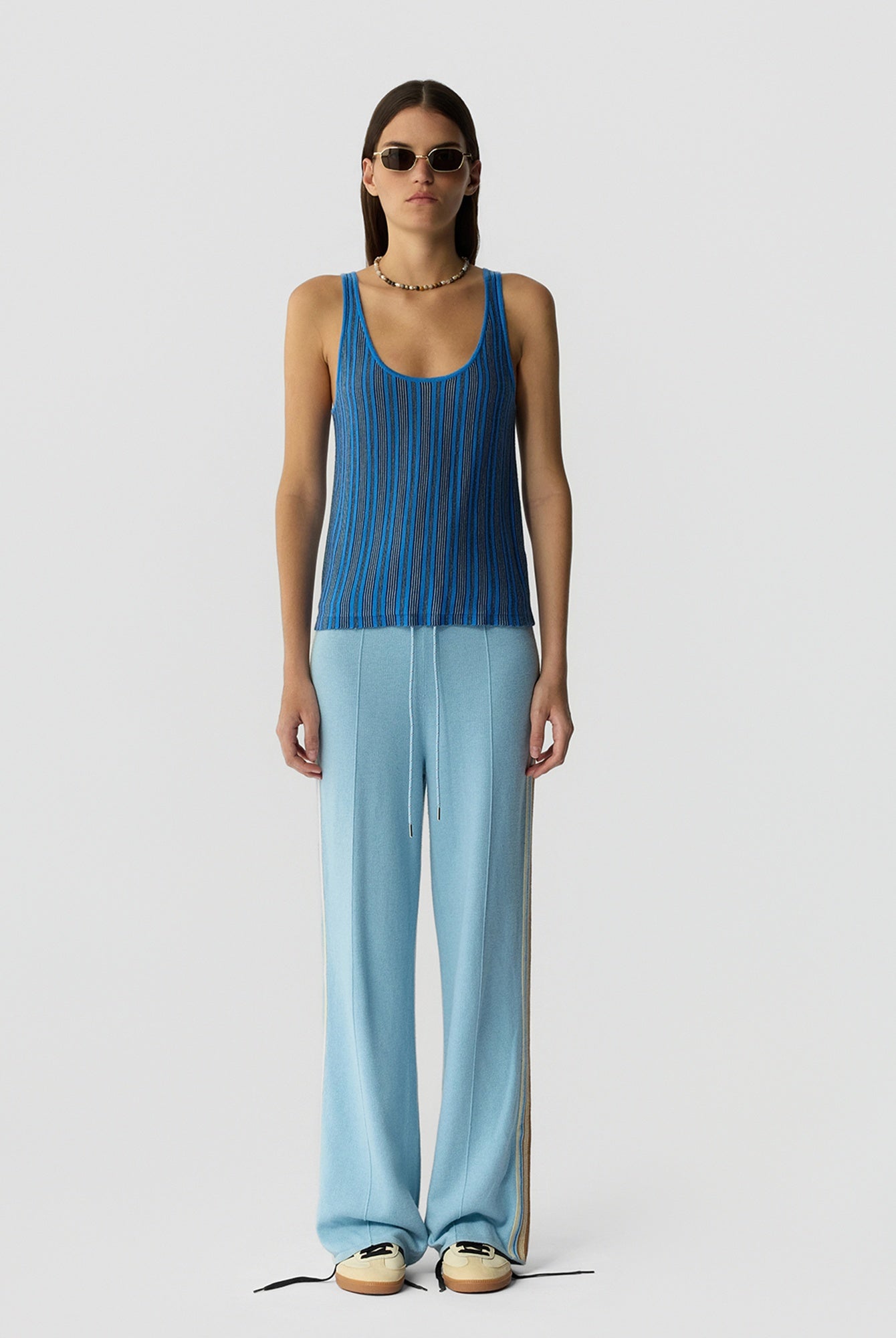 Guest in Residence Fine Stripe Tank