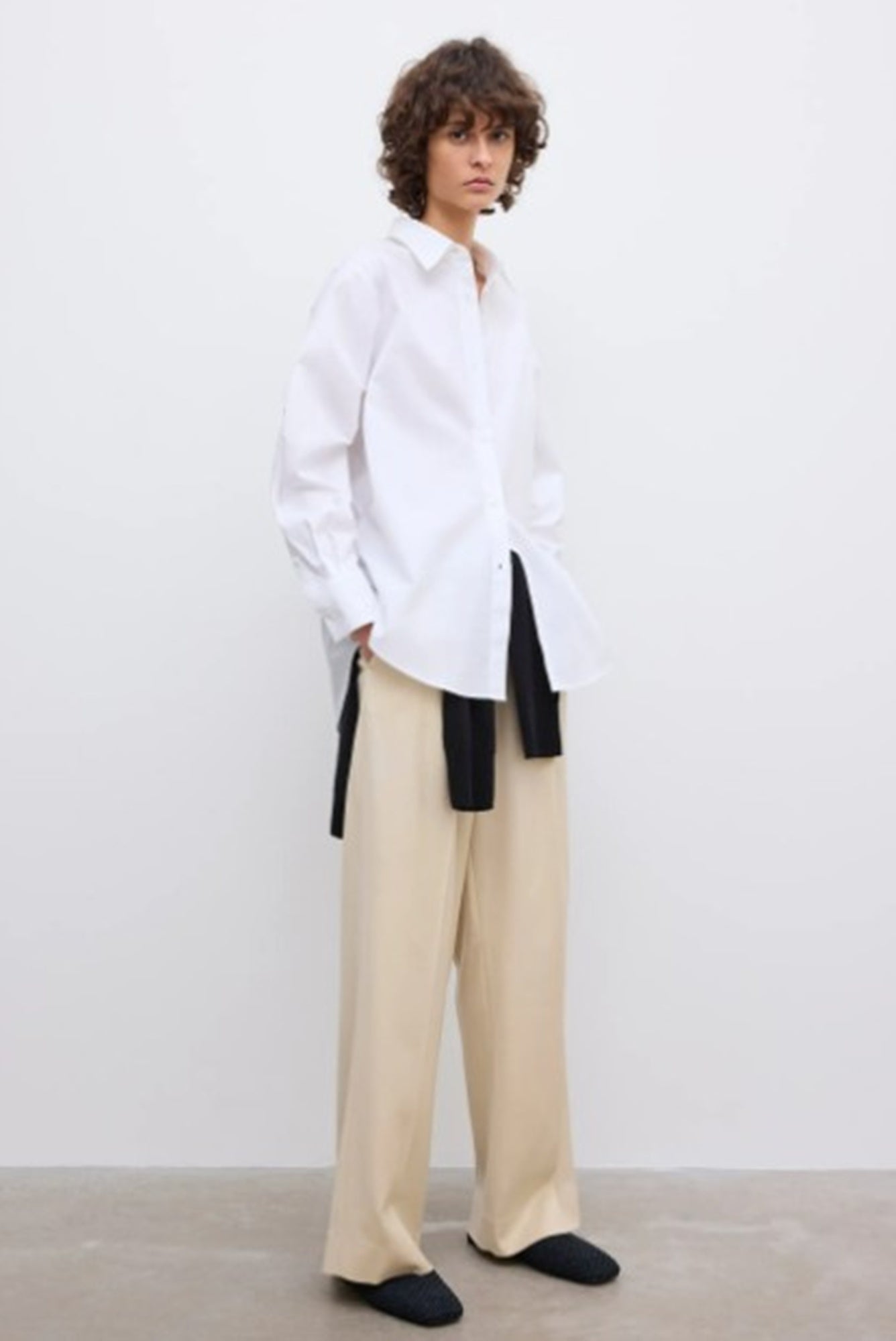 Image of a model wearing the House of Dagmar Relaxed Shirt