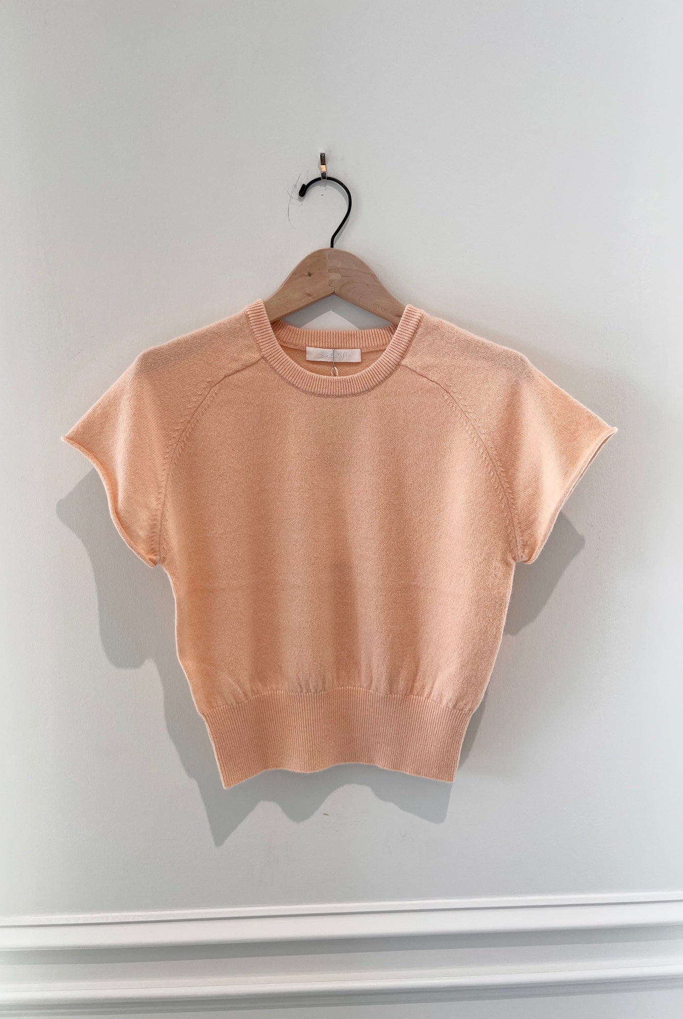 Sablyn Joani Saddle Raglan Crewneck Sweater