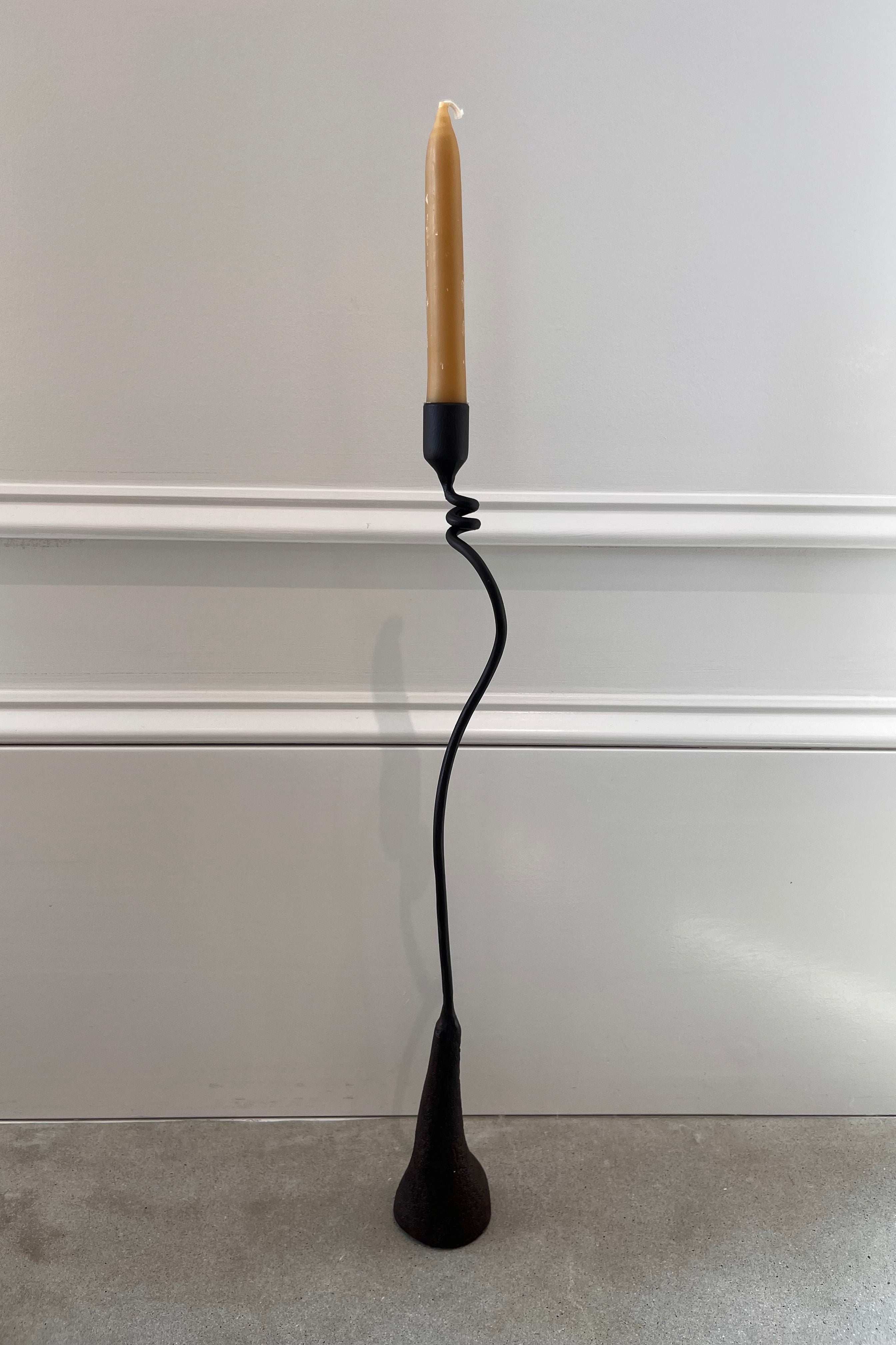 Sekoya Iron Hand Forged Candlestick 20" with 7/8" Diameter