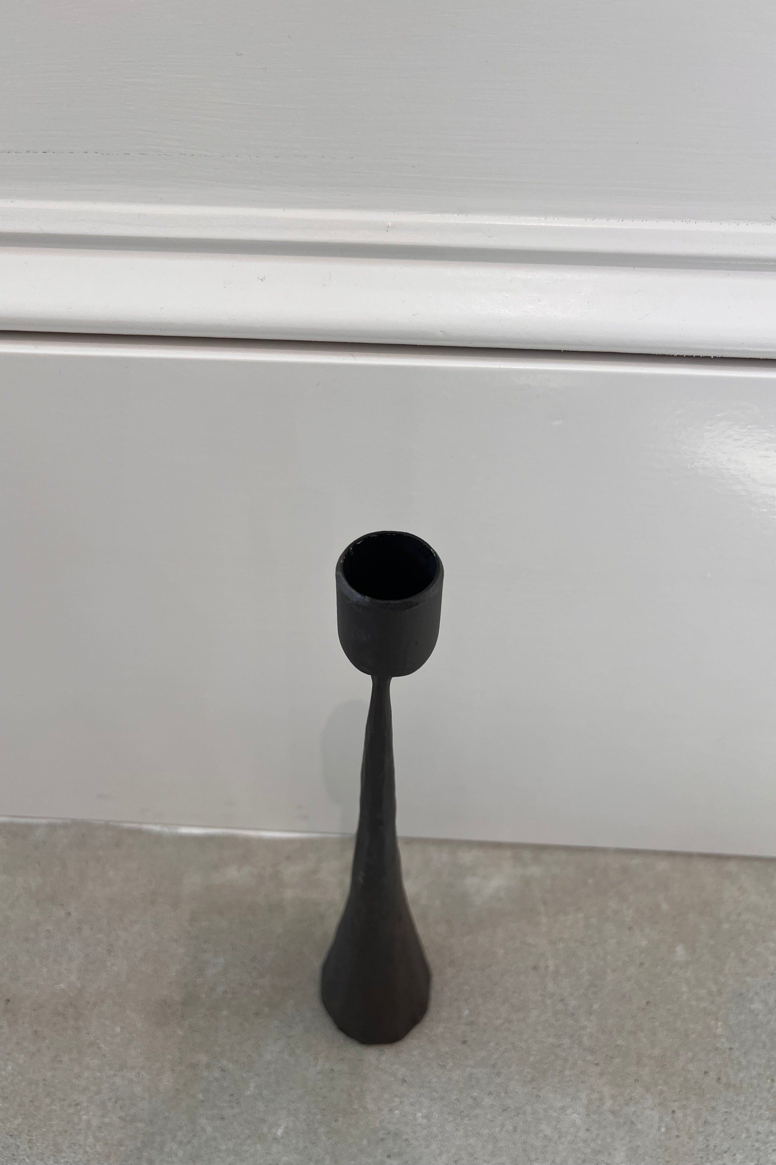 Sekoya Iron Hand Forged Candleholder 11" with 7/8" Diameter