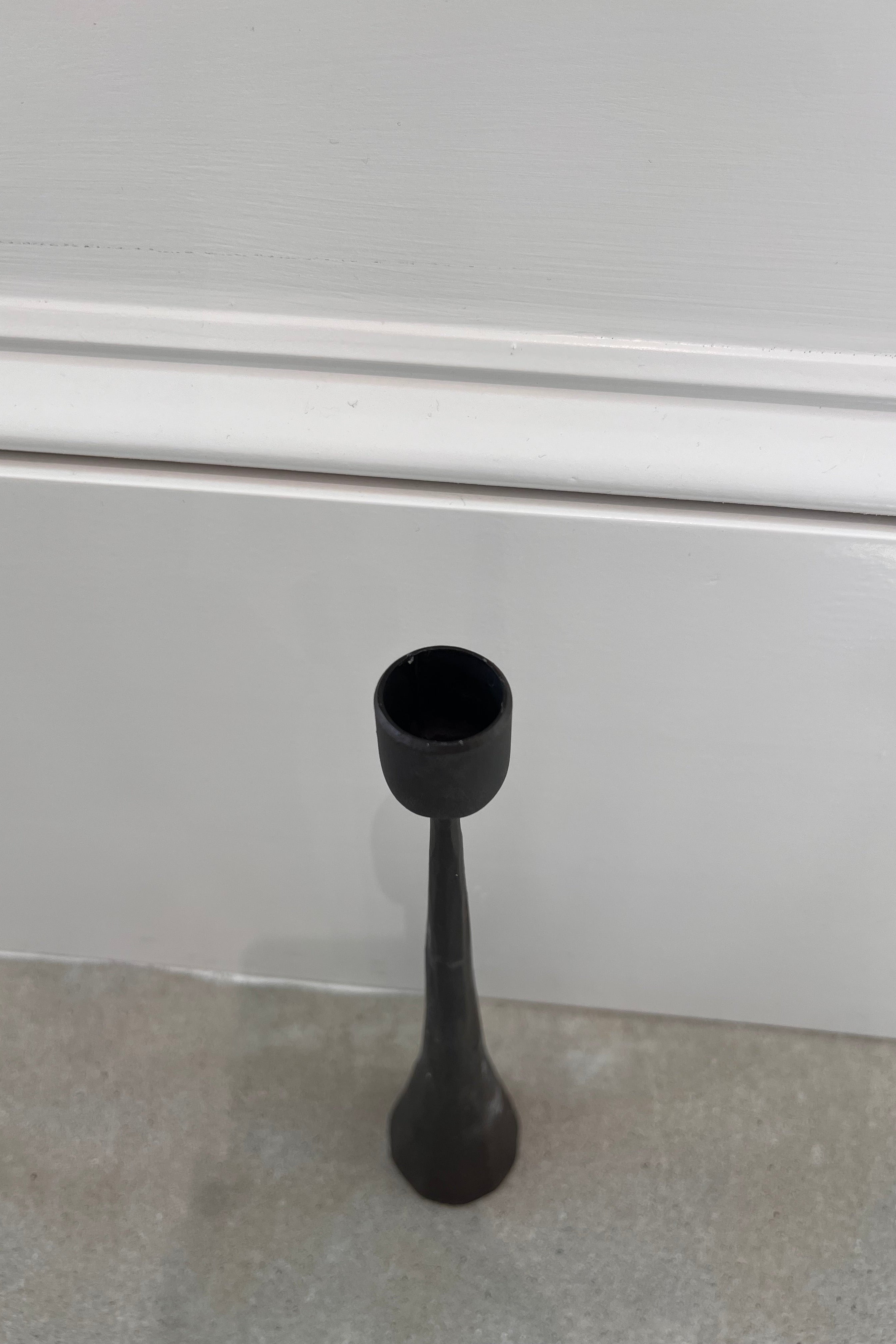 Sekoya Iron Hand Forged Candleholder 12" with 7/8" Diameter