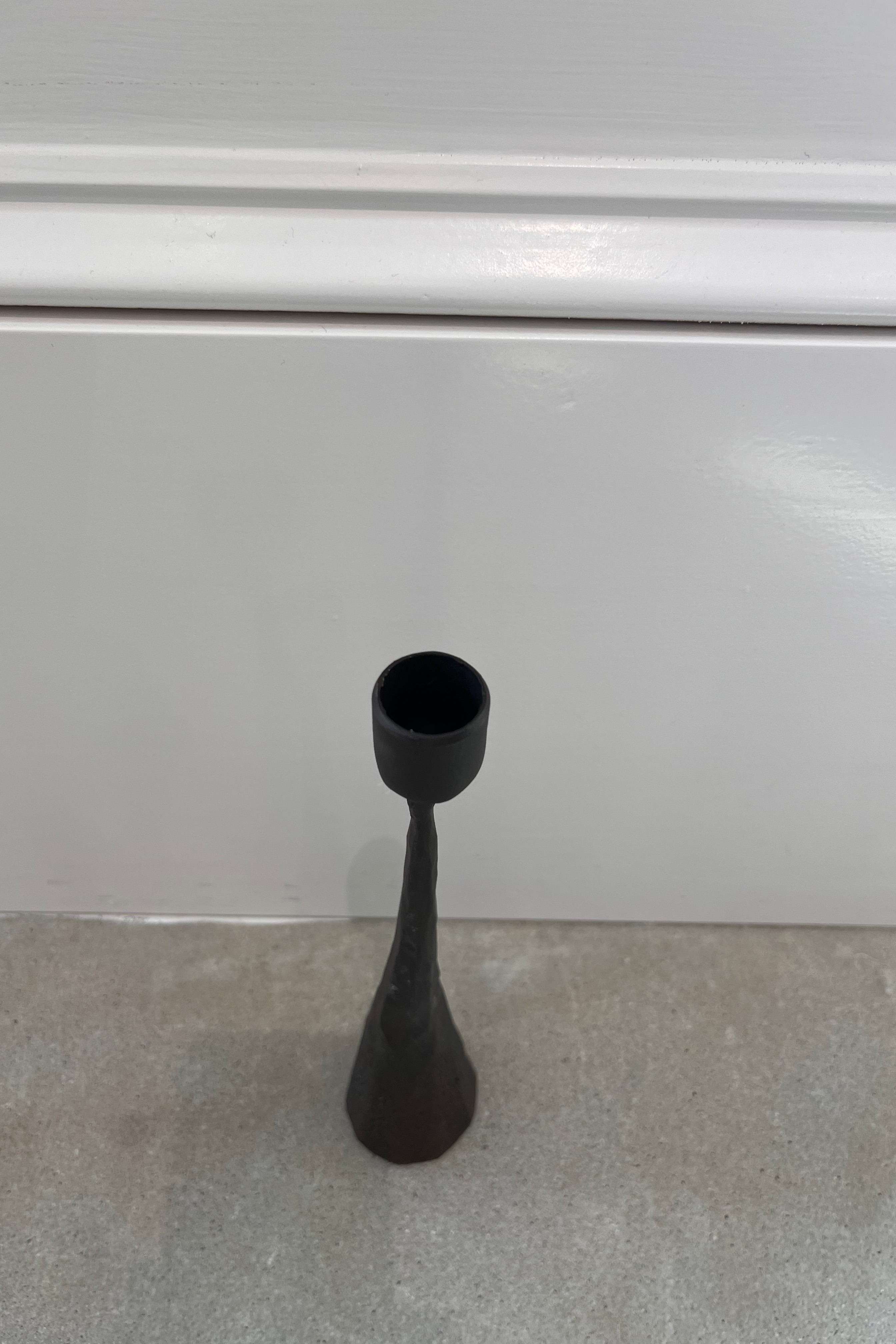 Sekoya Iron Hand Forged Candleholder 10" with 7/8" Diameter