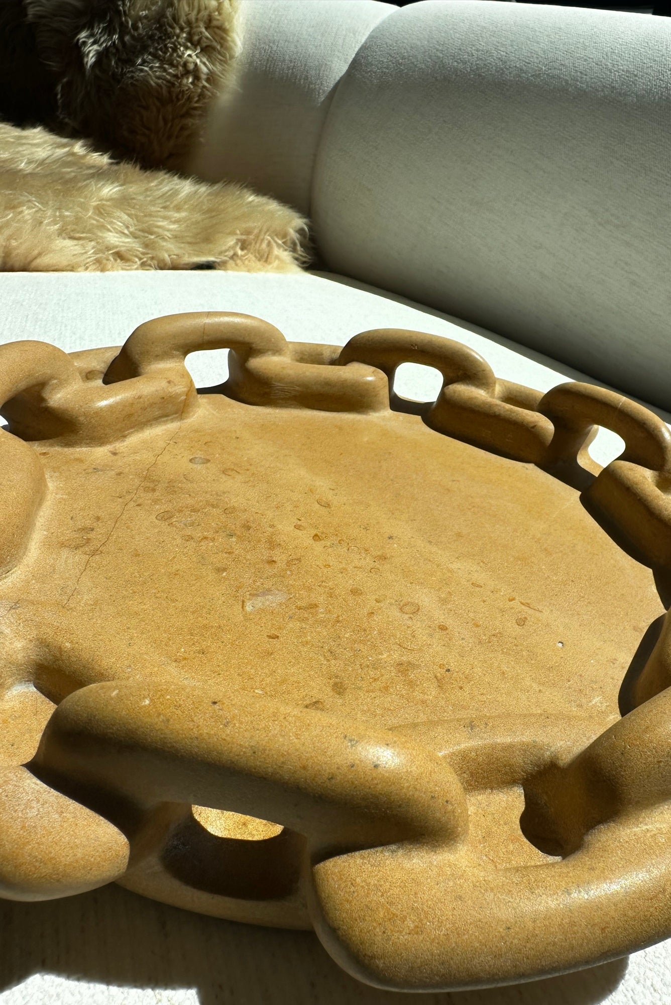 Anastatsio Home The Chain Tray in Honeycomb