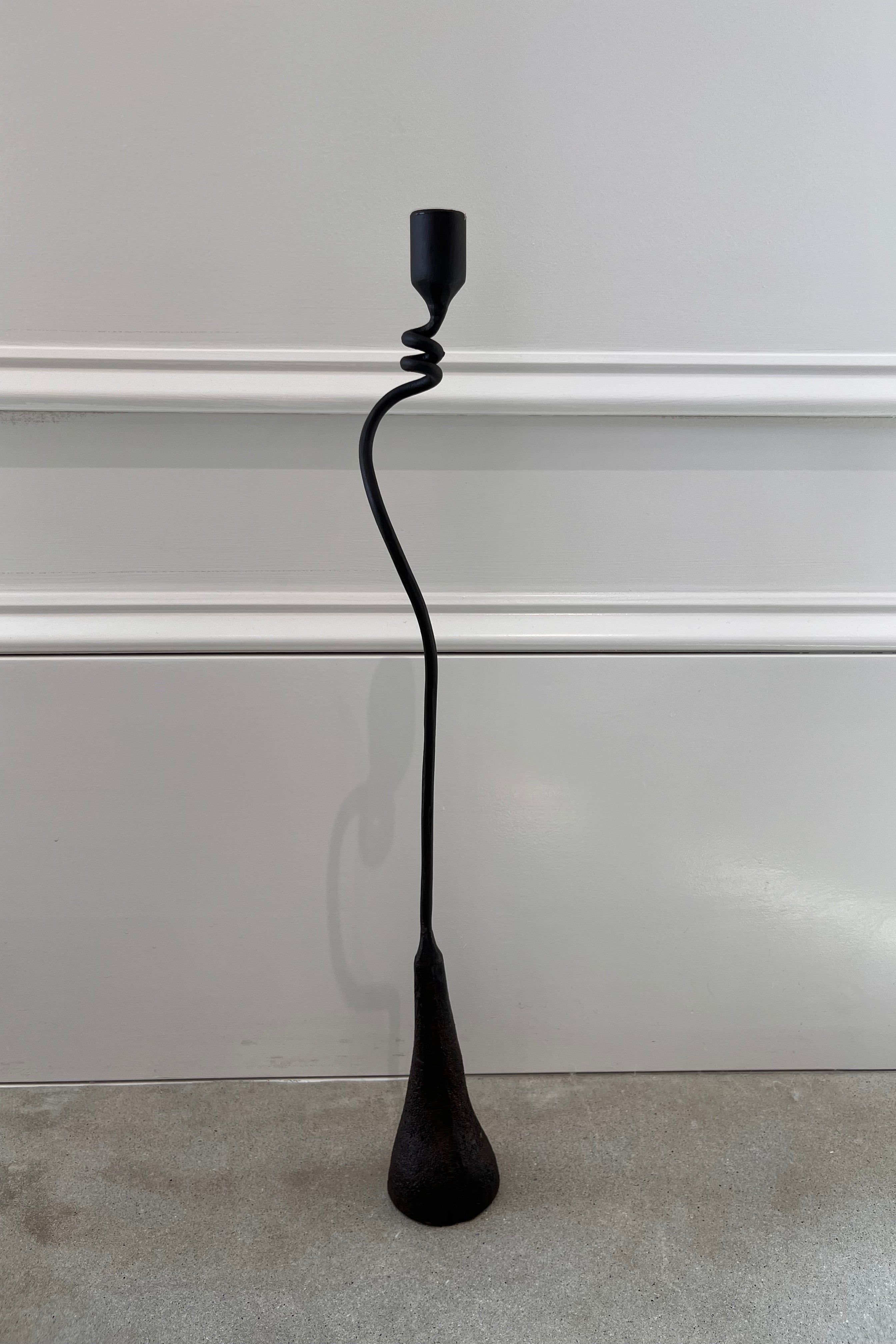 Sekoya Iron Hand Forged Candlestick 20" with 7/8" Diameter