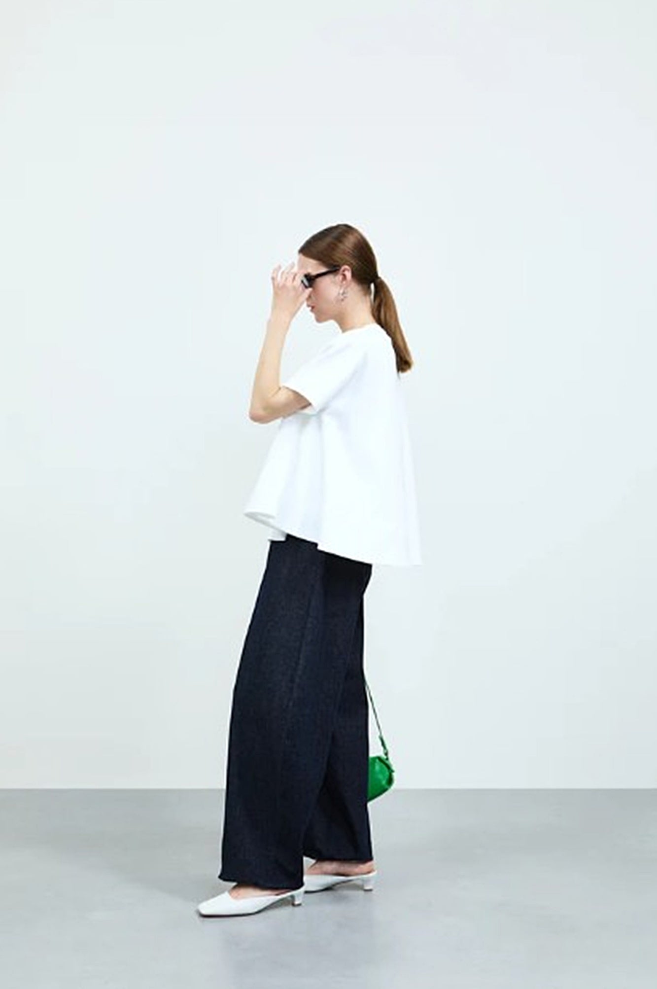image of a model wearing the Rhune Gigi Top