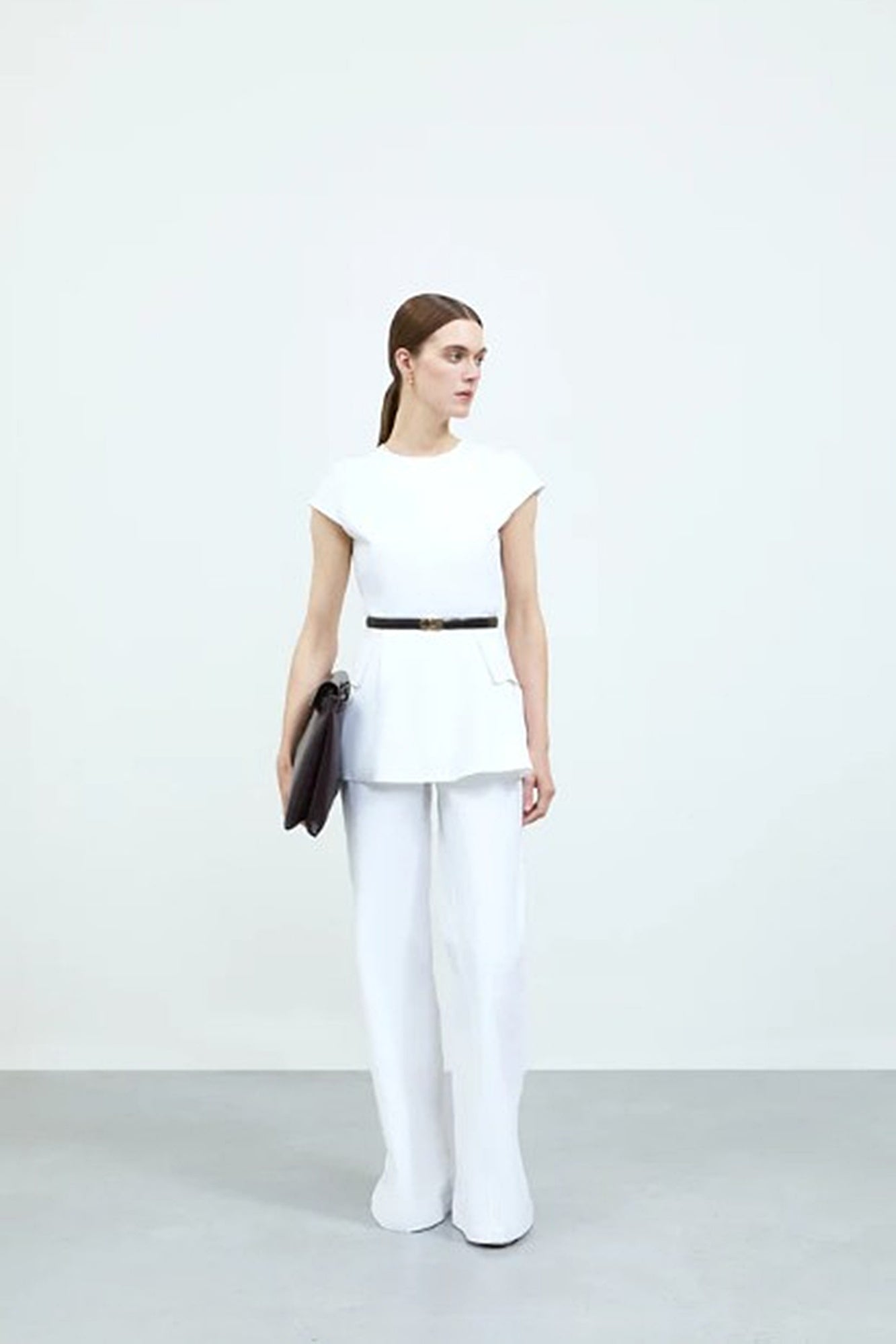 image of a model wearing the Rhune Ida Top
