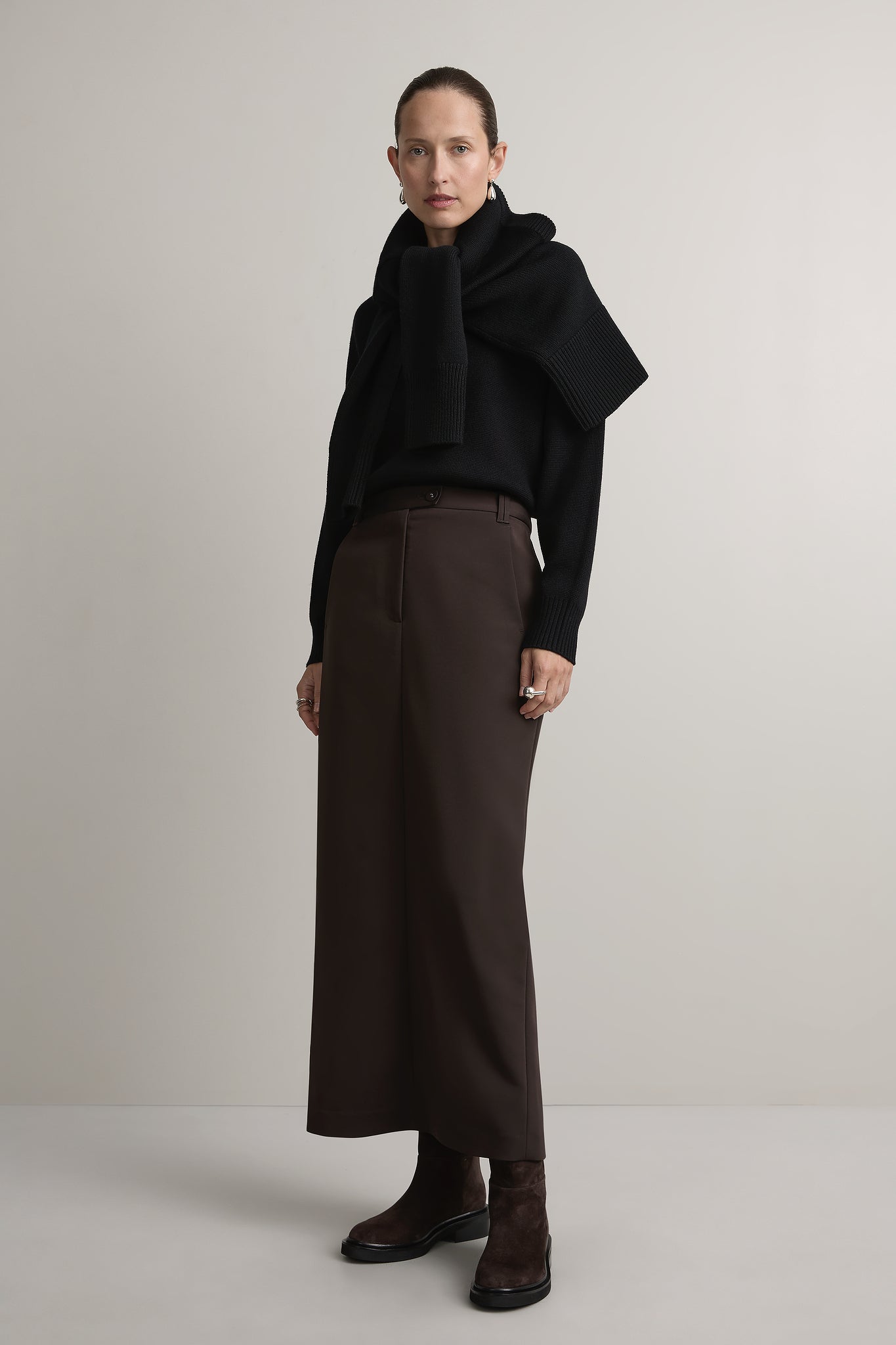 A Emery Adrien Skirt-Bistre