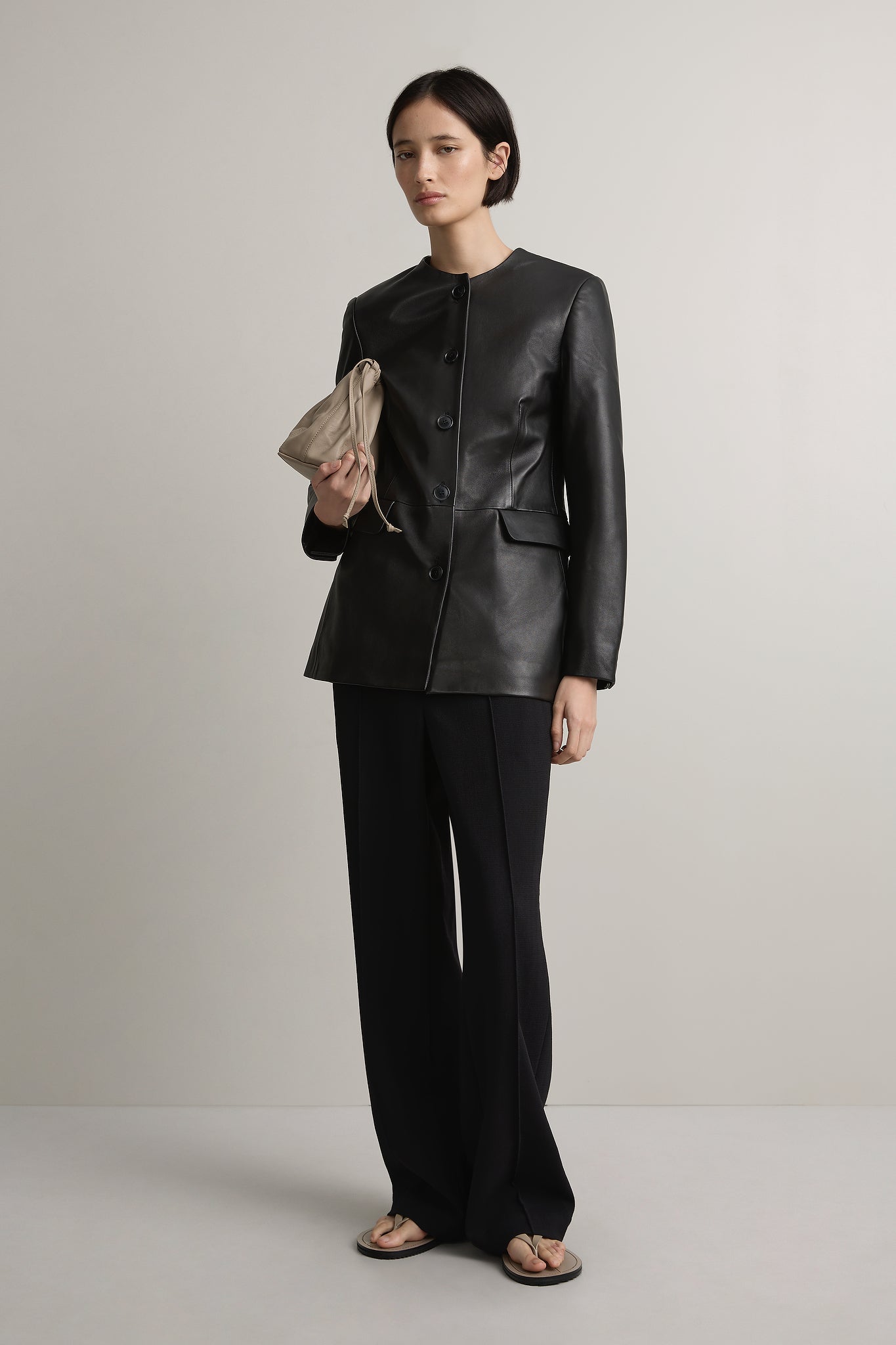 A Emery Esme Leather Jacket