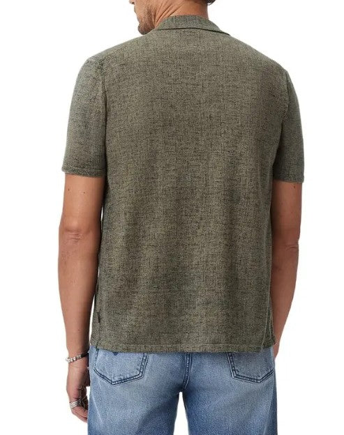 John Varvatos Nayeem Short Sleeve Etching Shirt