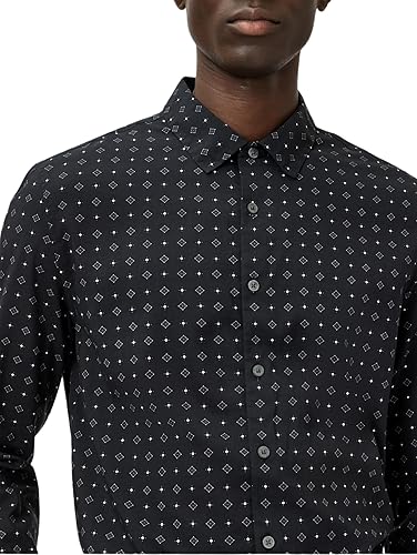 John Varvatos Luca Long Sleeve Button Placket Shirt