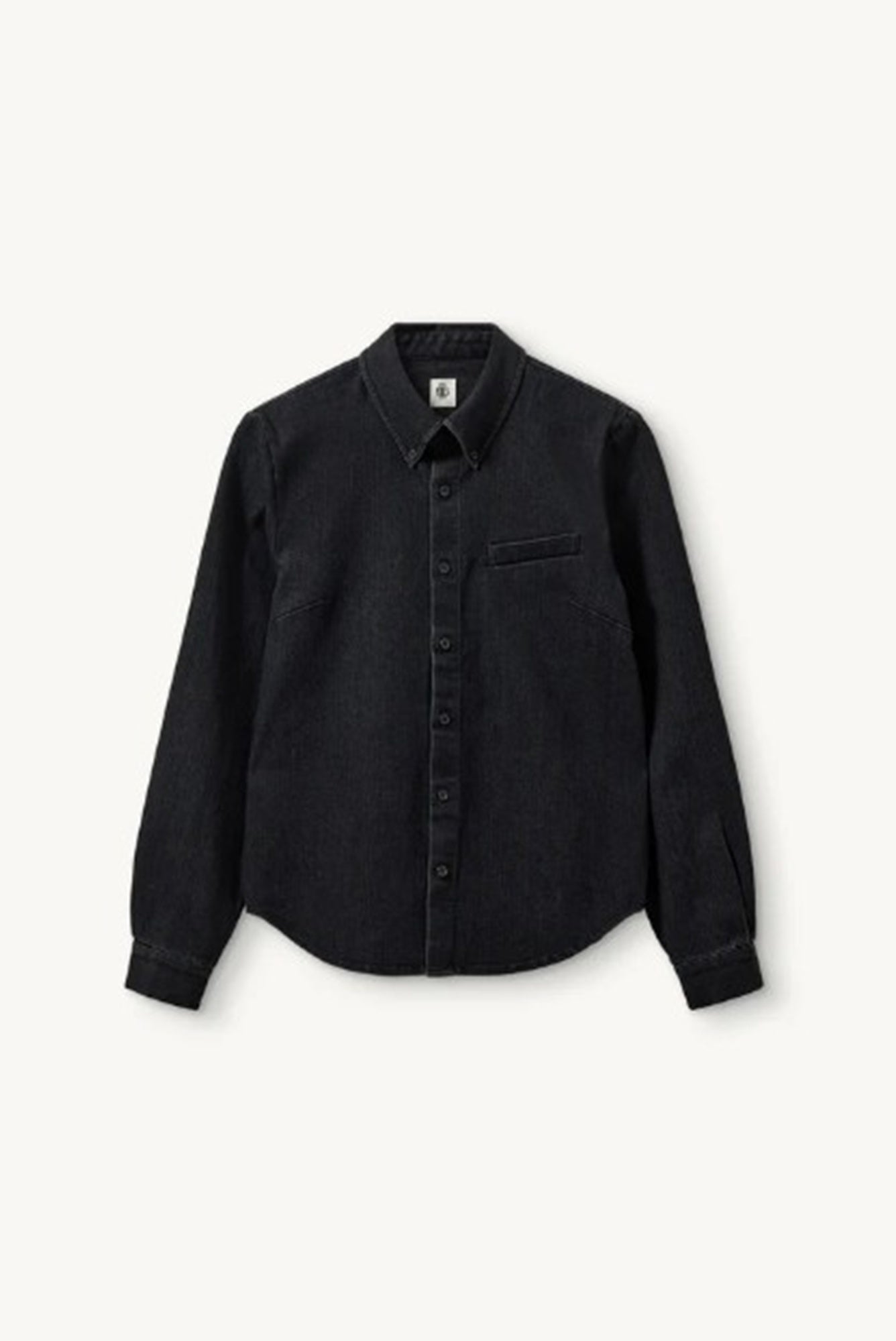 flat lay of the Garment Merci placket Shirt