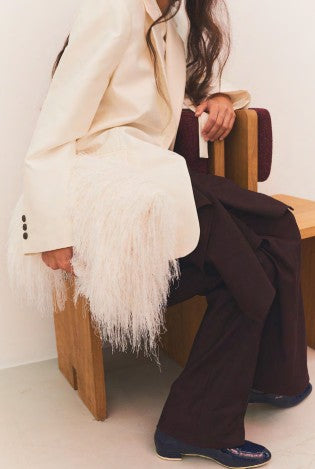 a model wearing the Garment Necchi pants