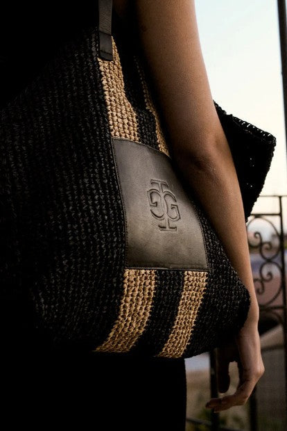 image of the Garment Raffia Beach Bag