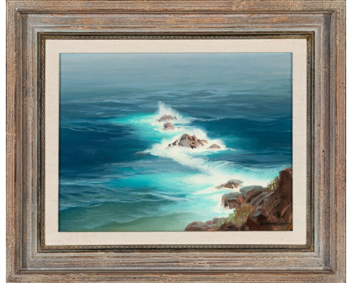 Wilson Hurley Field Study Signed Original Oil on Canvas