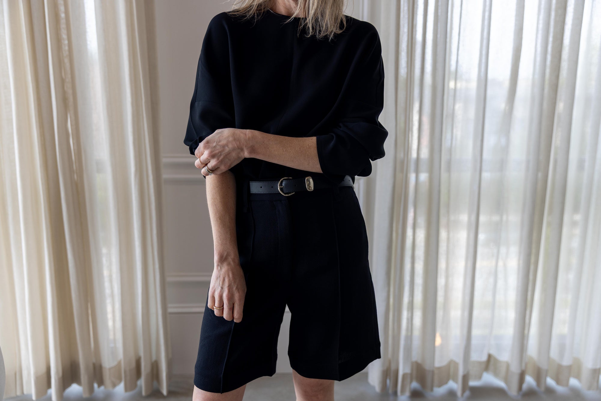 A Emery Tilden Top-Black