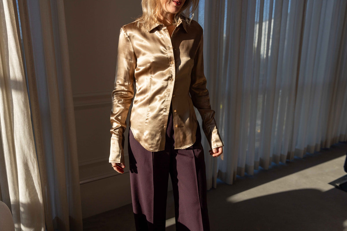 Alfie Cami Shirt, Gold