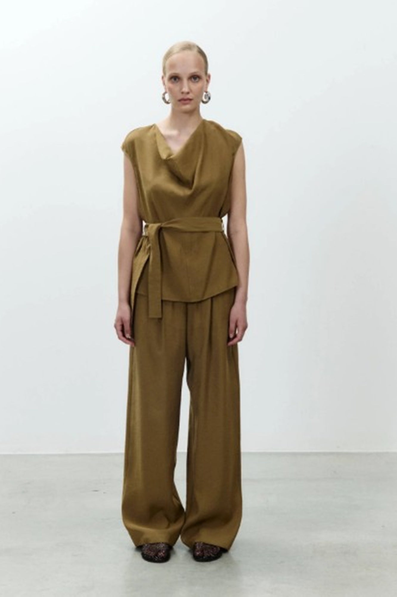 Alysi Blouse with Sash