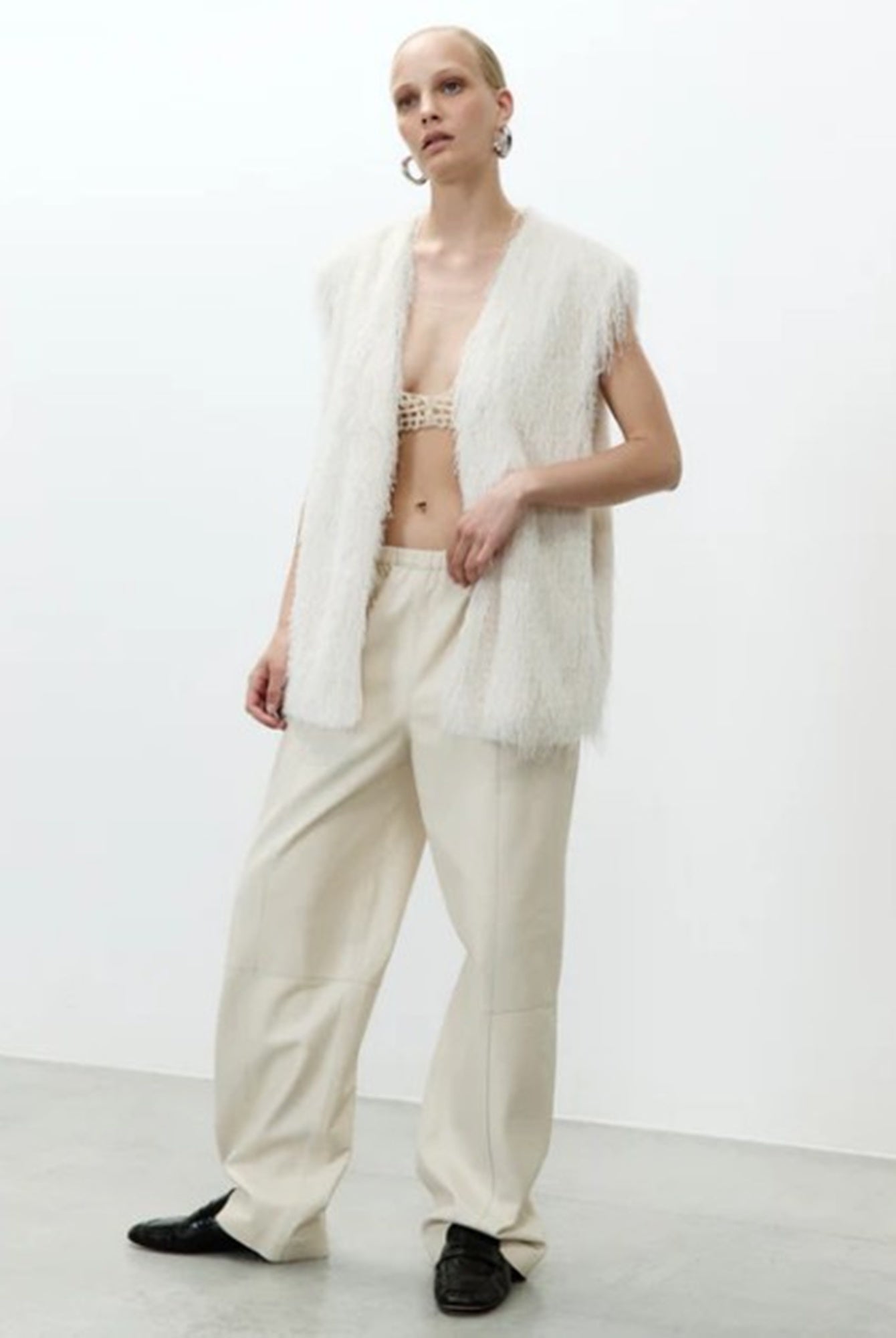Alysi Fringe Vest