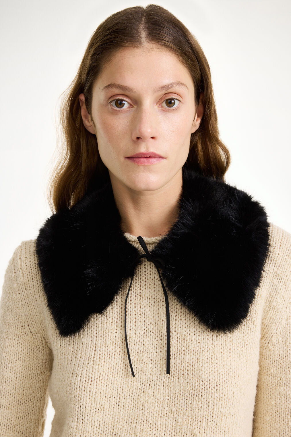 by Malene Birger Cowie Faux Fur Scarf