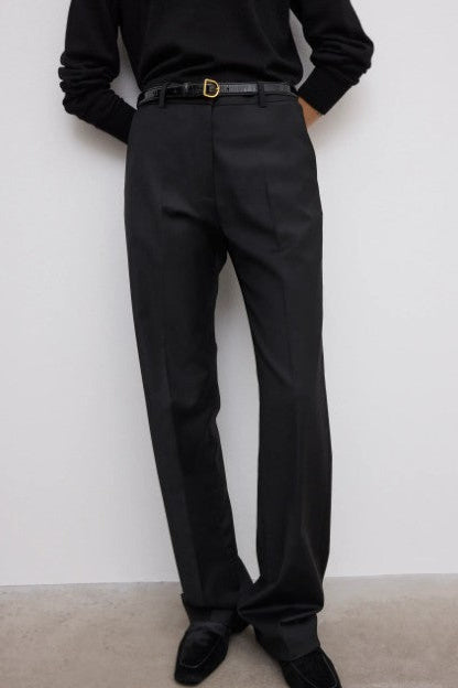 Dagmar Classic Suit Trouser, Black