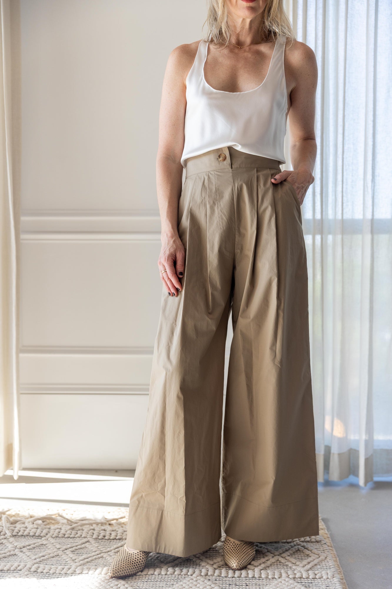 Rachel Comey Coxsone Pant-Khaki