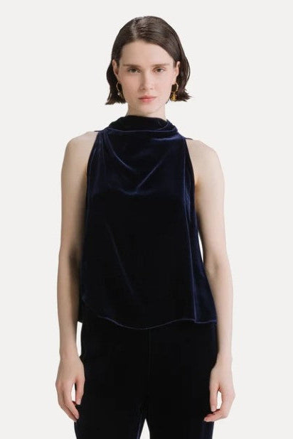 Forte Forte Viscose/Silk Velvet Top