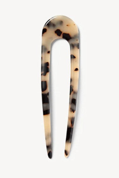 Machete French Hair Pin-Blonde Tortoise