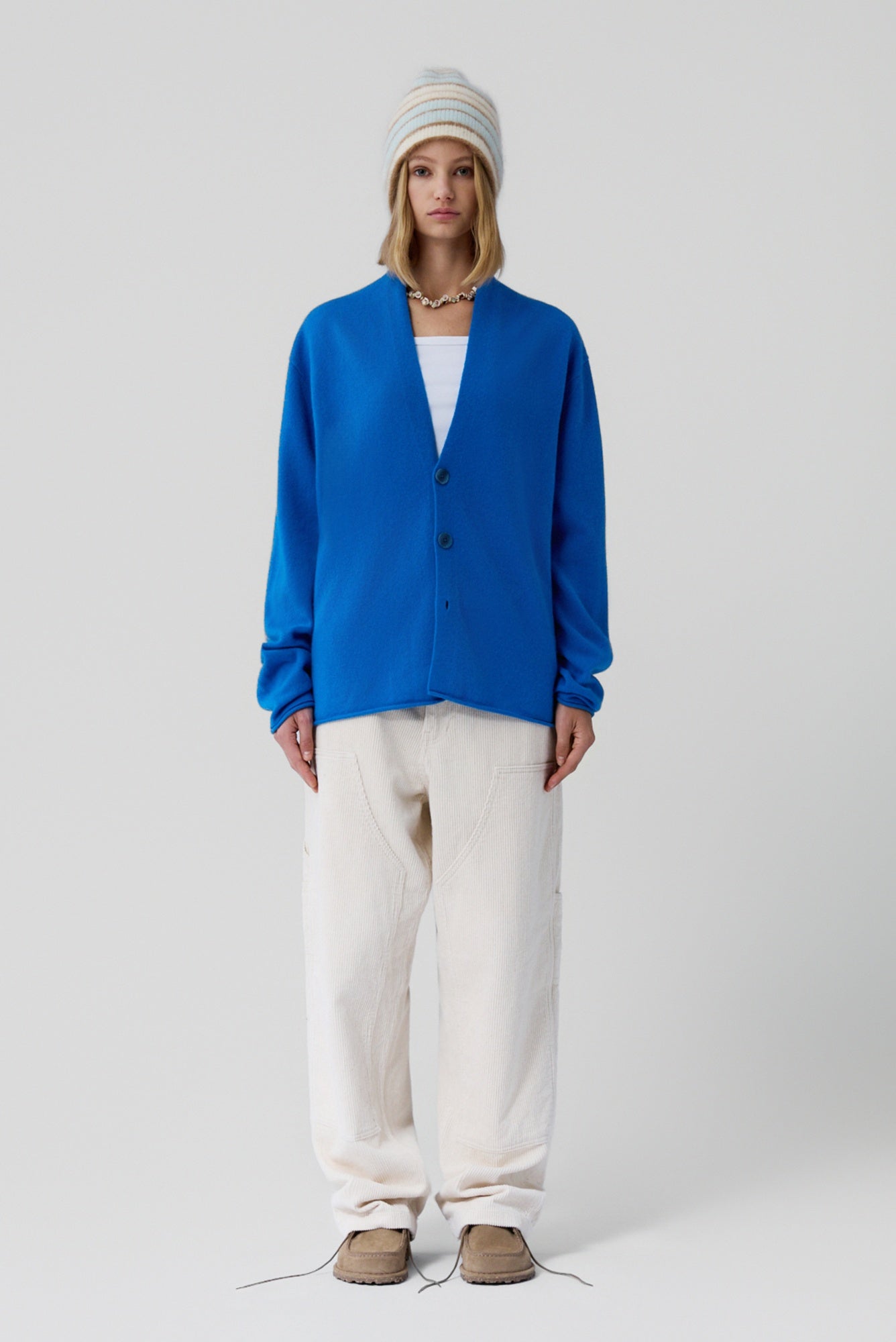 Guest in Residence Everywear Cardigan-Twilight