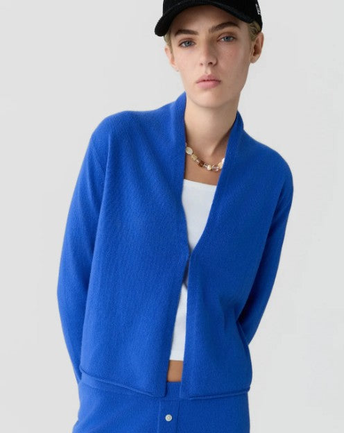 Guest in Residence Stealth Cardigan in Reservoir