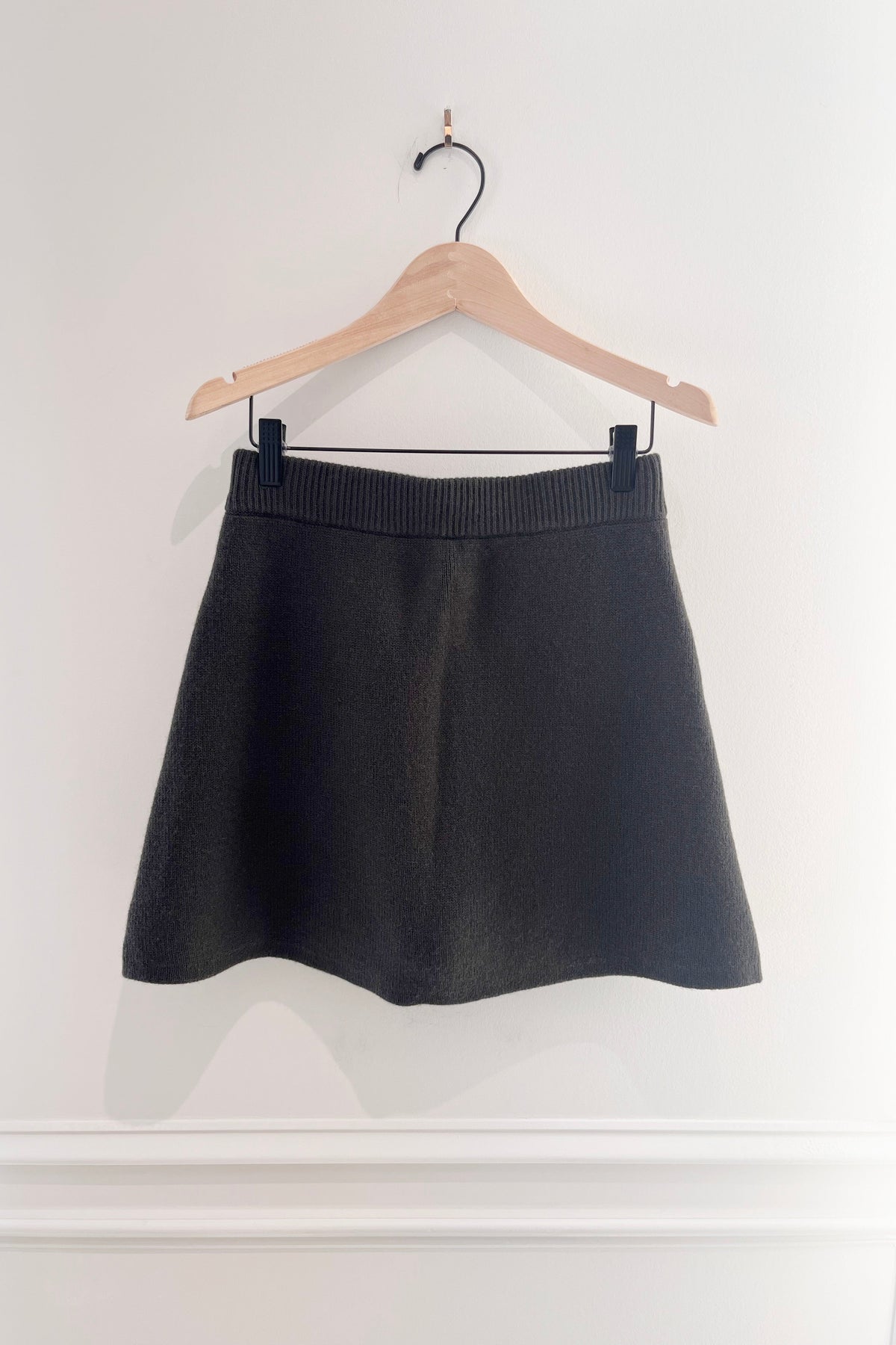 Lisa Yang Clare Skirt - Dark Fern