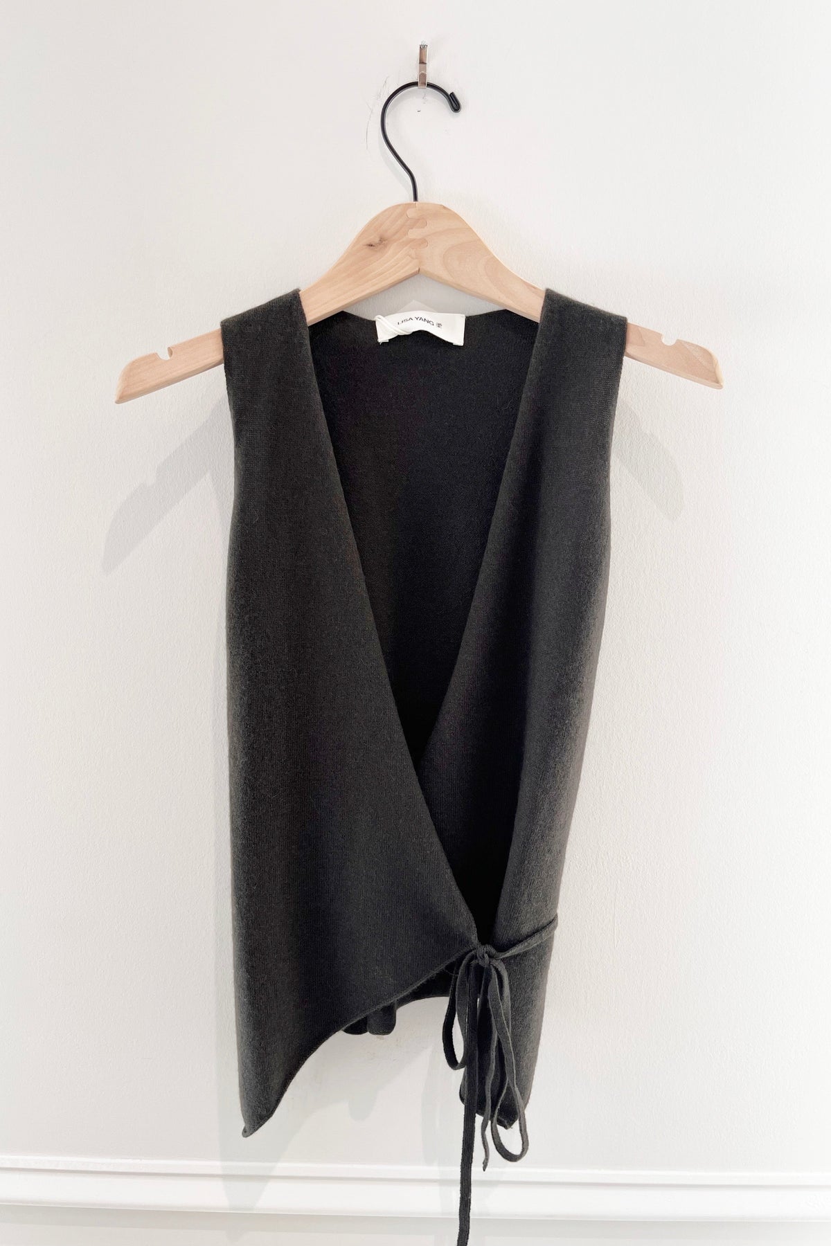 Lisa Yang Nayi Top - Dark Fern