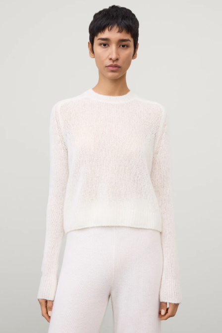 Lisa Yang Solene Sweater - Cream