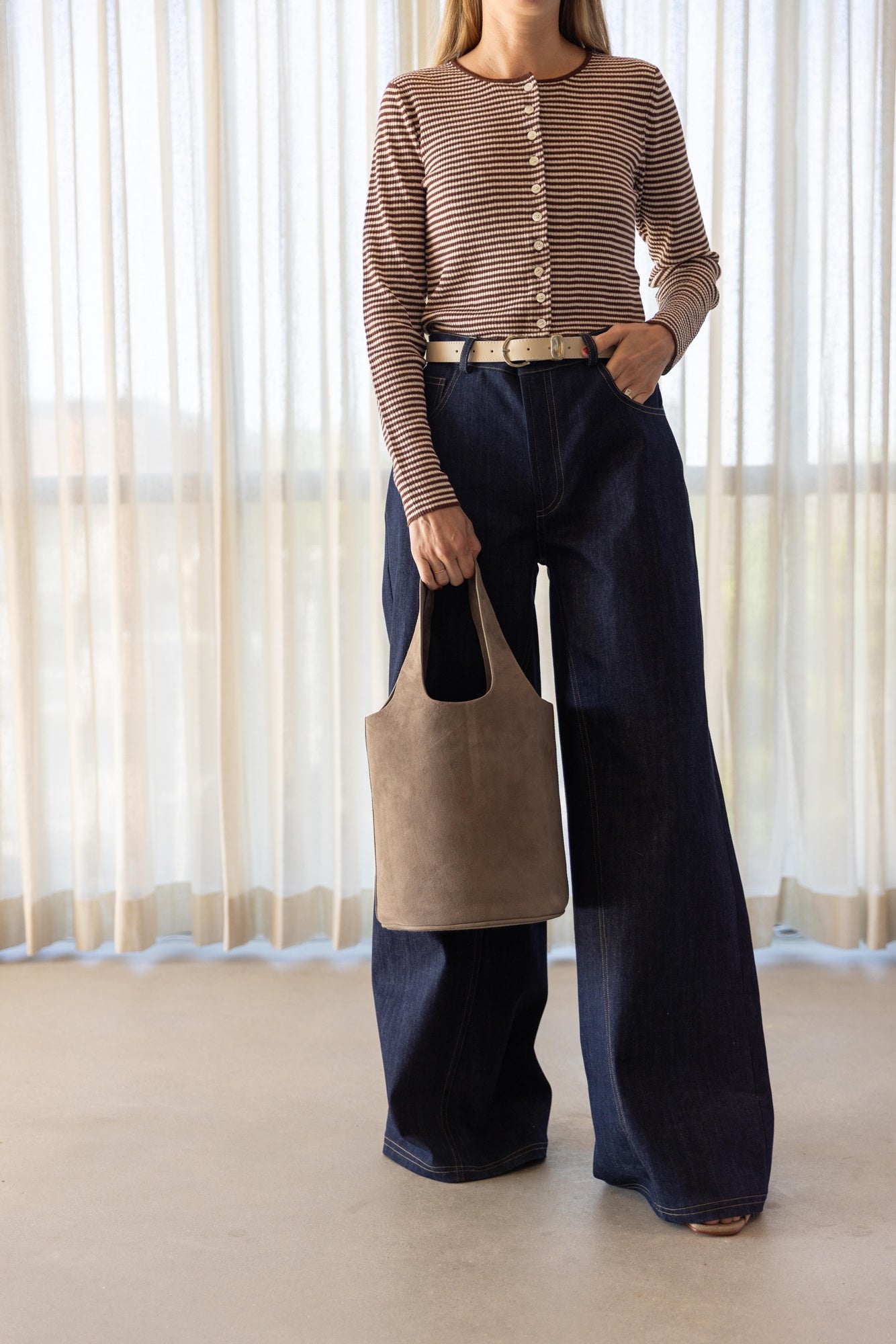 Onia Linen Rib Cardigan