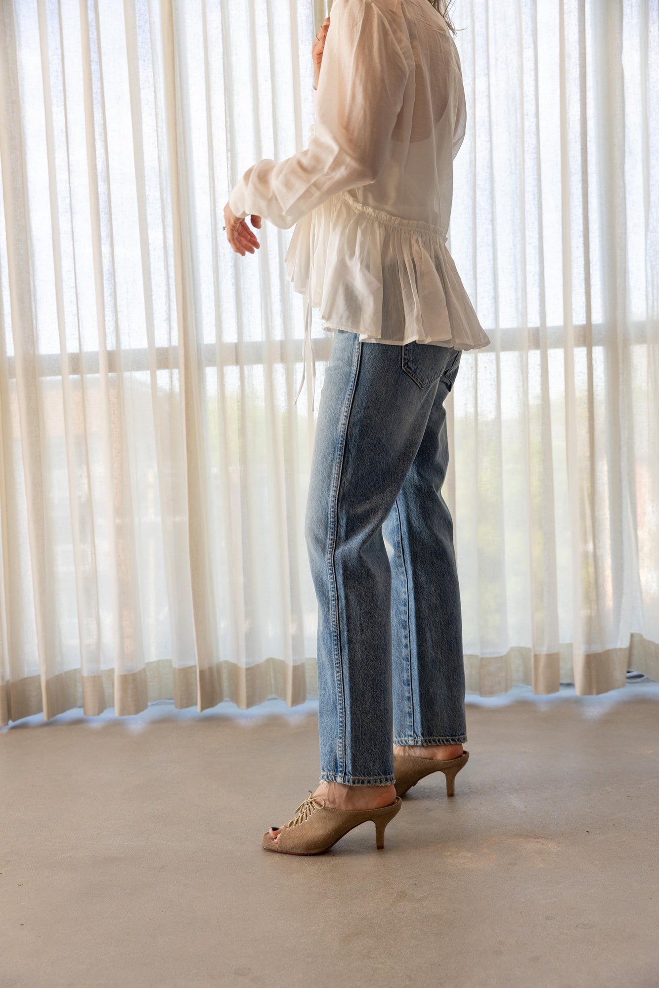 Paris Georgia Silk Voile Top