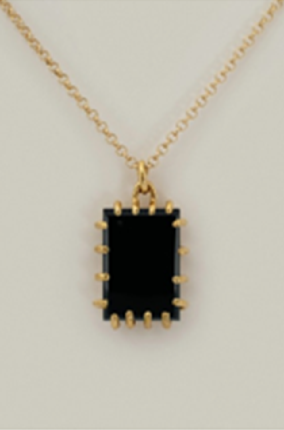 Merewif Phoebe Onyx Necklace-Back in Stock