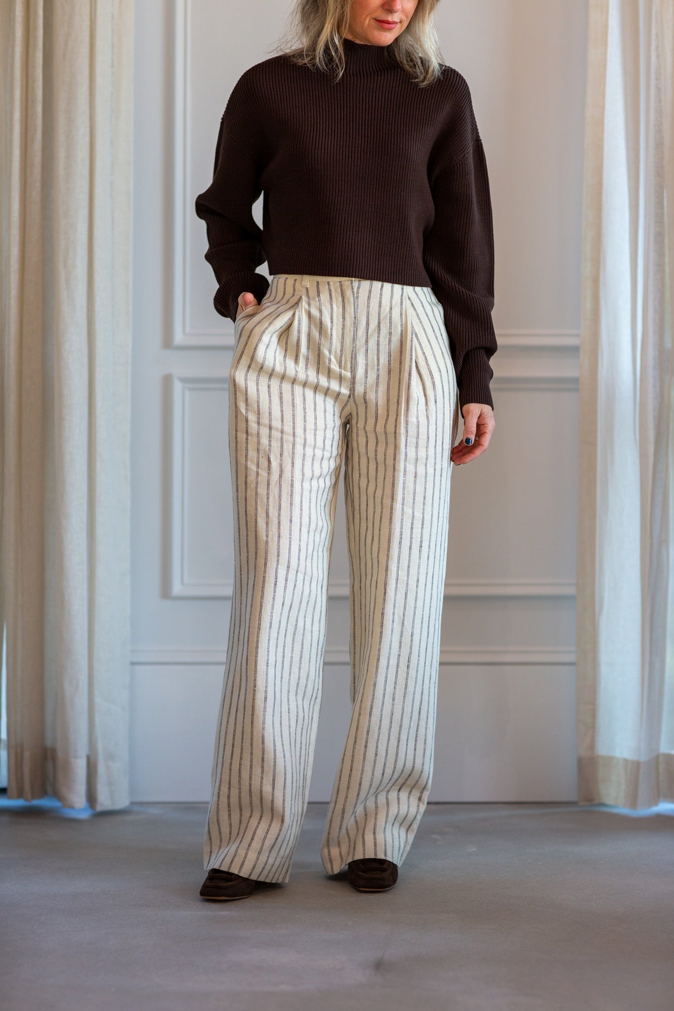 Ser.o.ya Carmen Mid Cropped Sweater