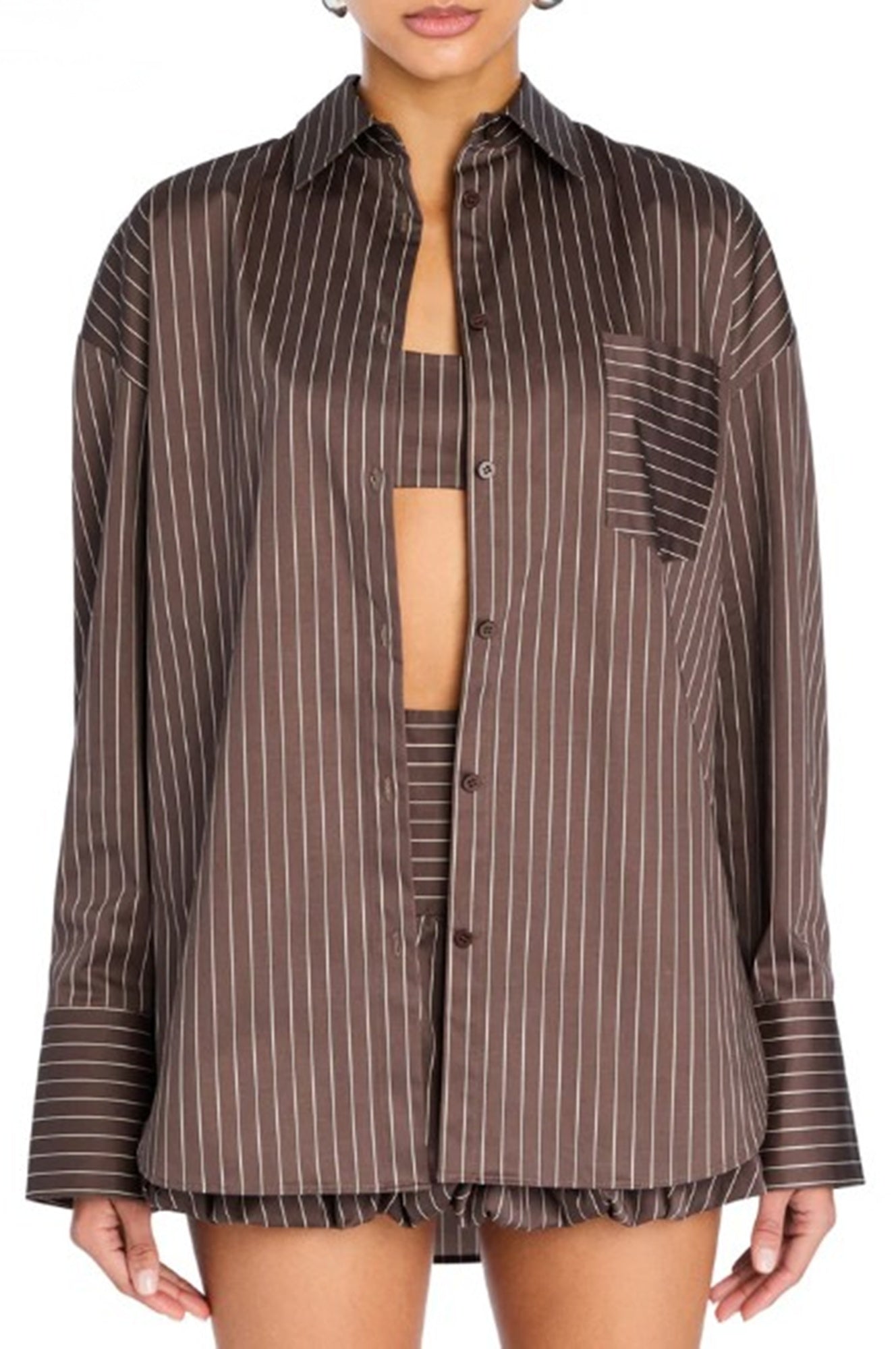 model wearing the seroya kiera top